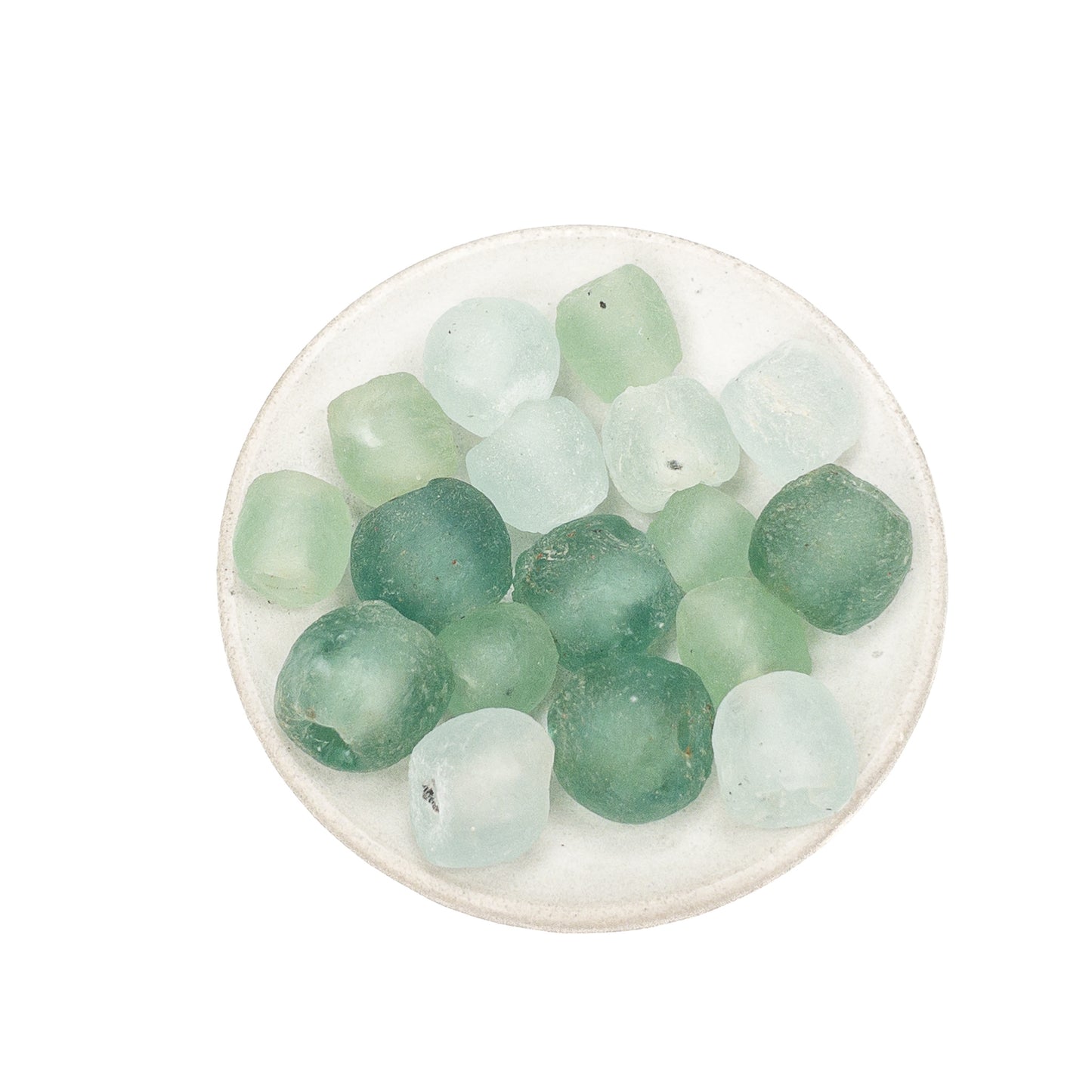 African Recycled Glass Rustic Bead Mix (13 Options Available)