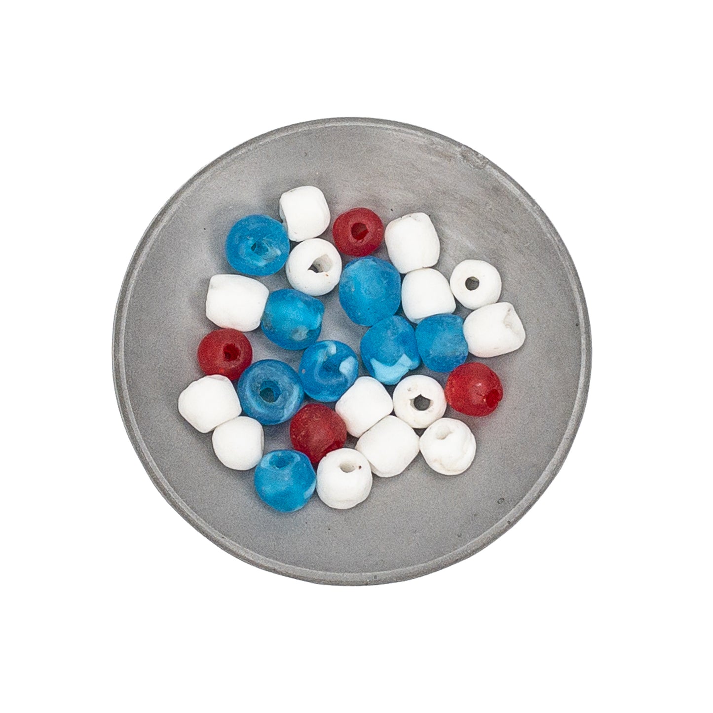 Liberty Rustic African Recycled Glass Bead Mix - 26 pcs.