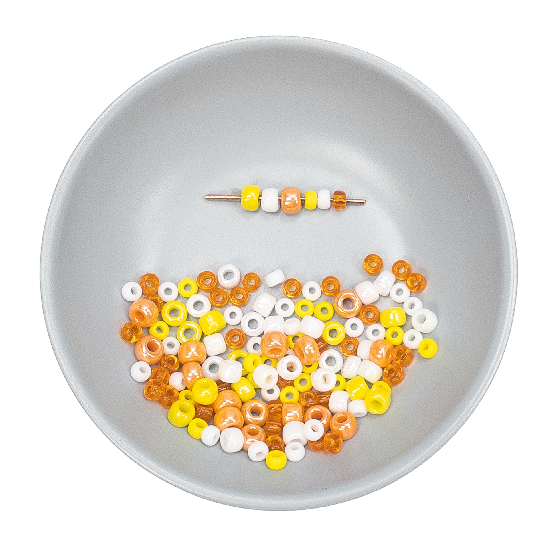 Candy Corn Delight Seed Bead Mix