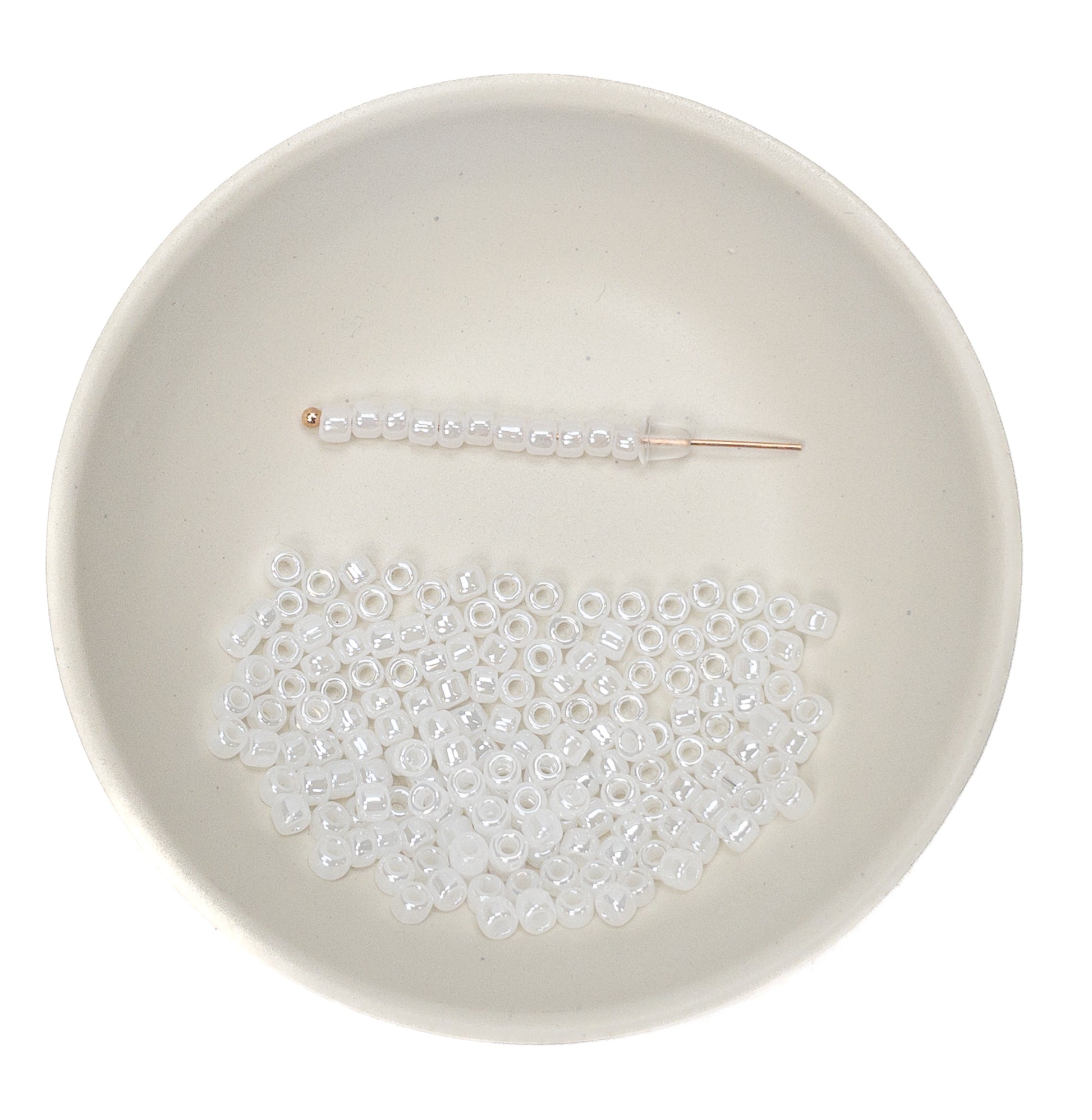 White Icing Seed Bead - Matsuno 8/0