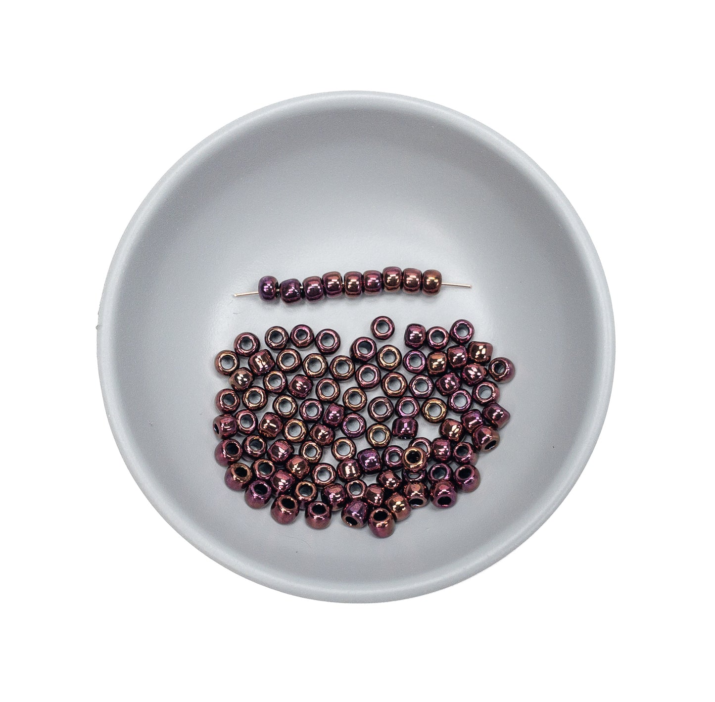 Bing Cherry Bronze Seed Bead - Toho 6/0