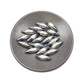 15mm Navajo Smooth Rice Bead (Oxidized Sterling Silver) - 1 pc.
