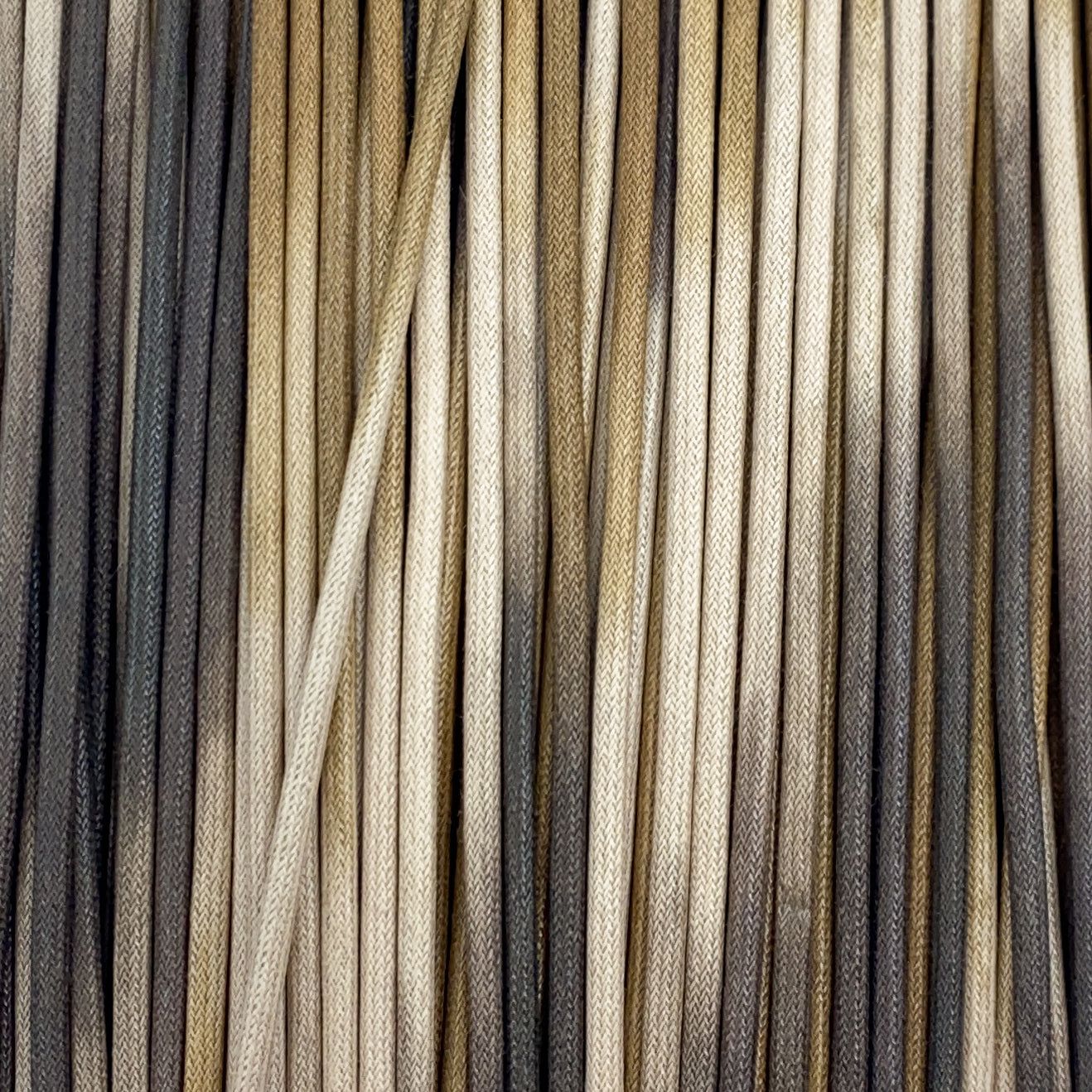 3mm Variegated Waxed Cotton - 3 yds.