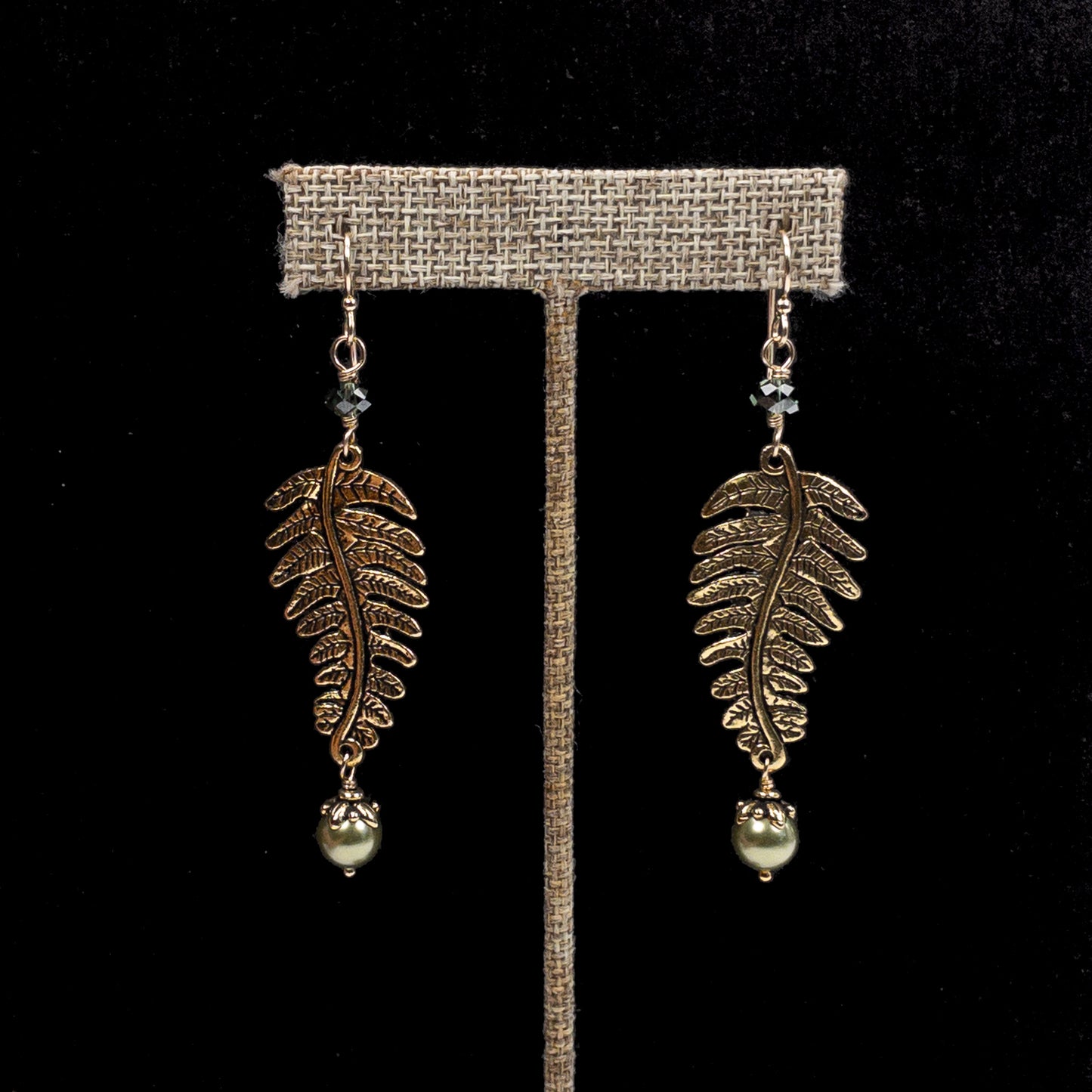 Fern Leaf Earring (3 Colors Available) - Kit or Finished Earrings