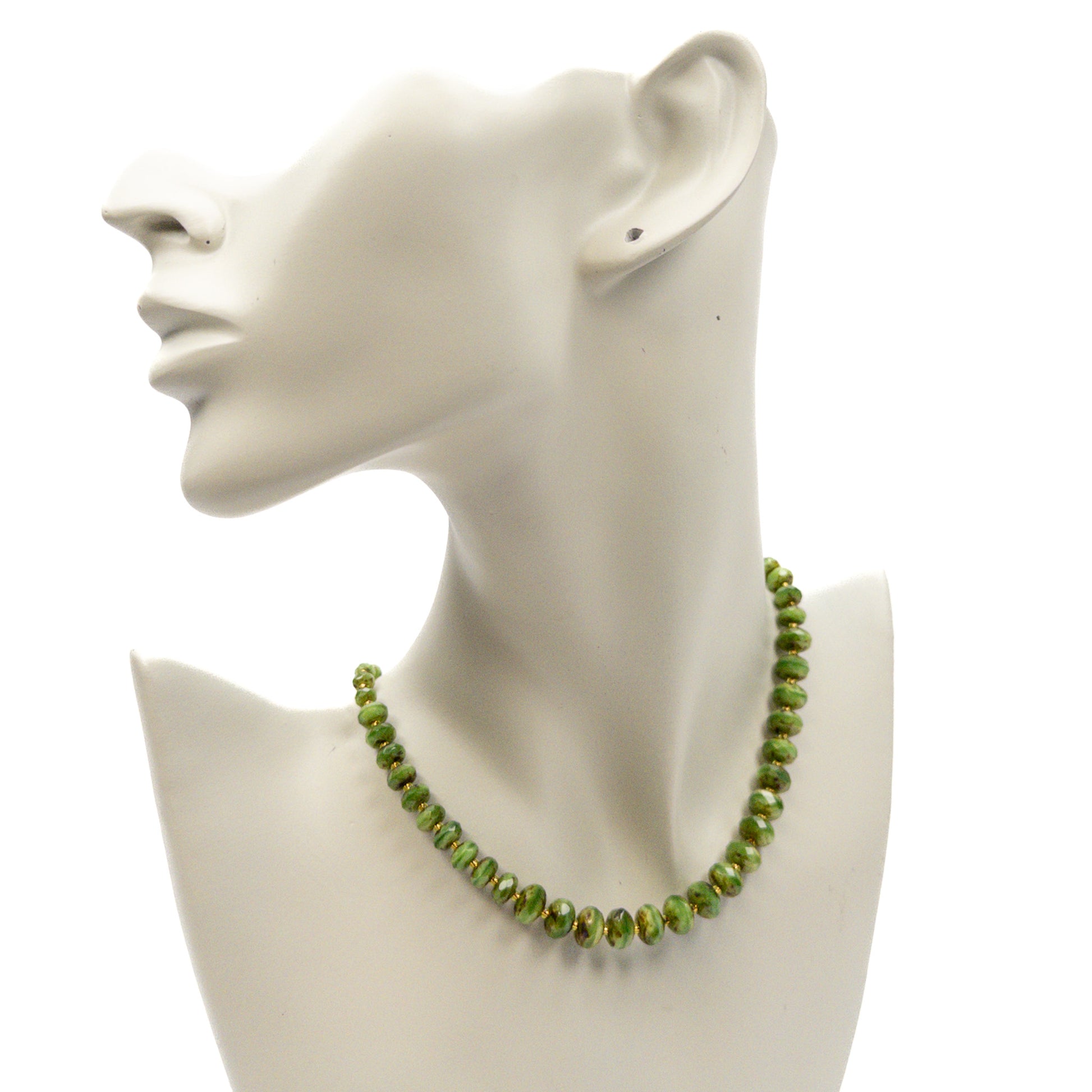 **NEEDS PRICING** Czech Glass Graduated Necklace Kit (3 Color Options) - 1 kit-The Bead Gallery Honolulu