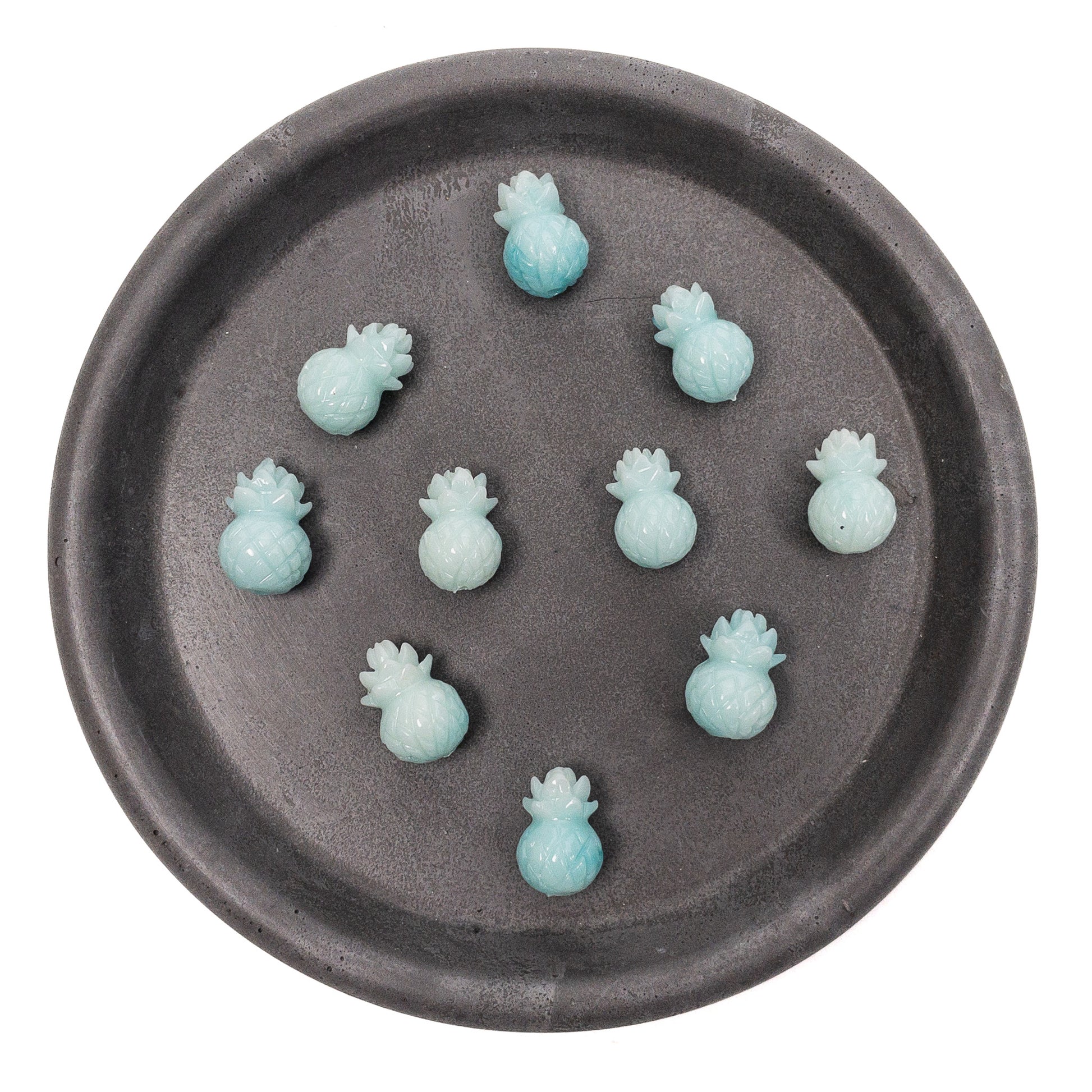 Resin Pineapple Bead (2 Colors Available) - 10 pcs.