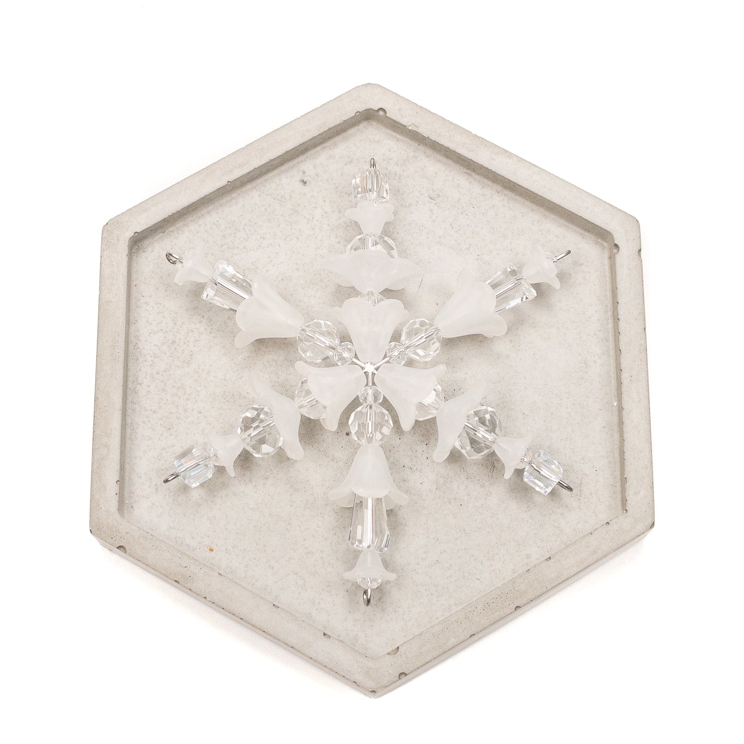 Hawaiian Quilt Snowflake Ornament Kit (3 Colors and 2 Options Available)