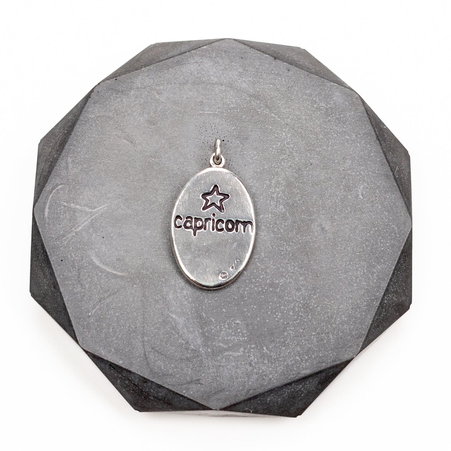 Cutie Zodiac Capricorn Necklace (Sterling Silver with 2 Stone Options Available)