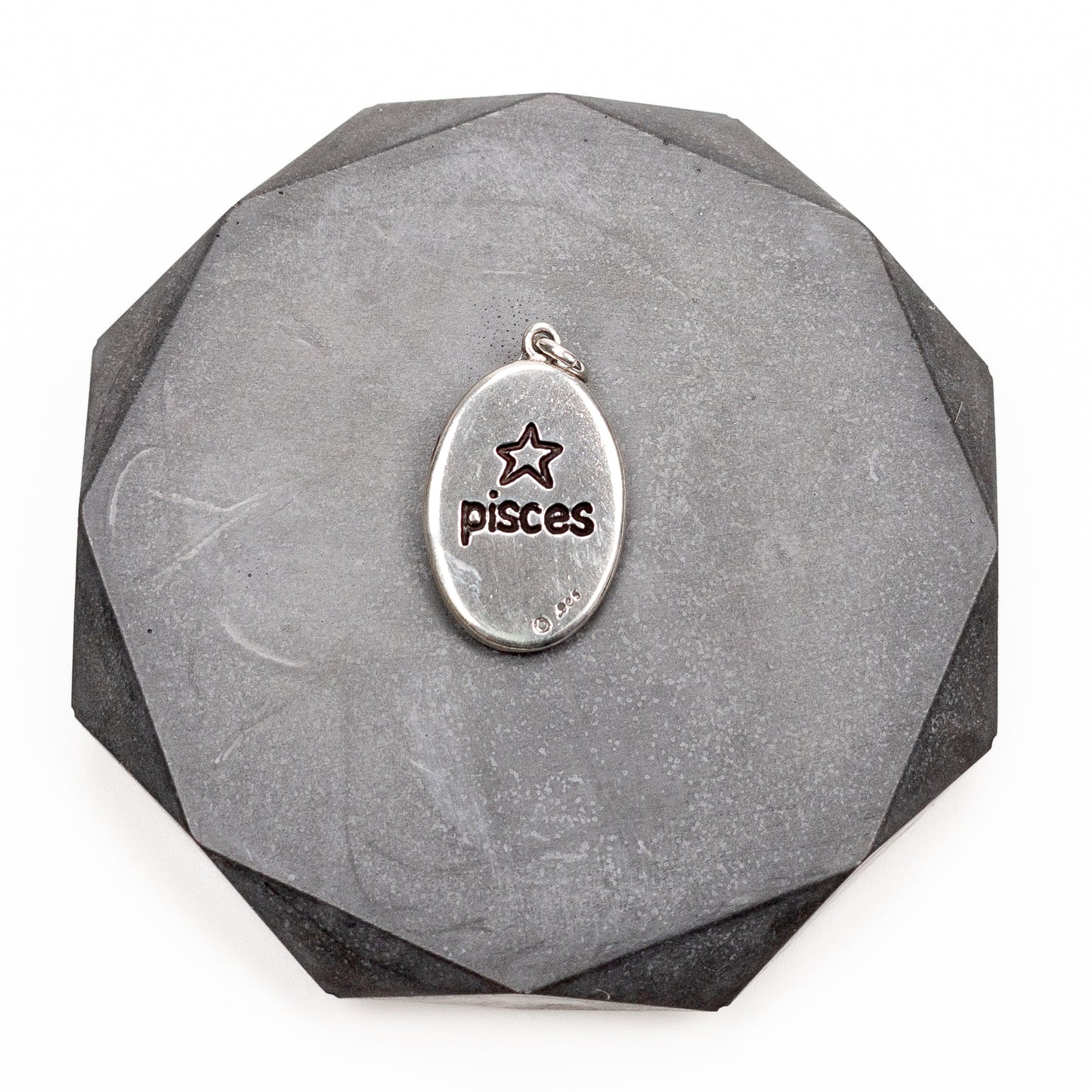 Cutie Pisces Zodiac Necklace (Sterling Silver)