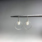 Pendulum Fishhook Earwire (Sterling Silver) - 1 pair