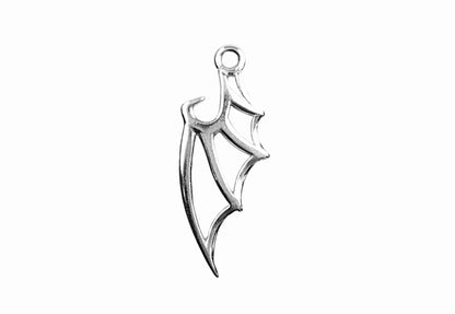 Dragon's Wing Charm (2 Metal Options Available) - 1 pc.