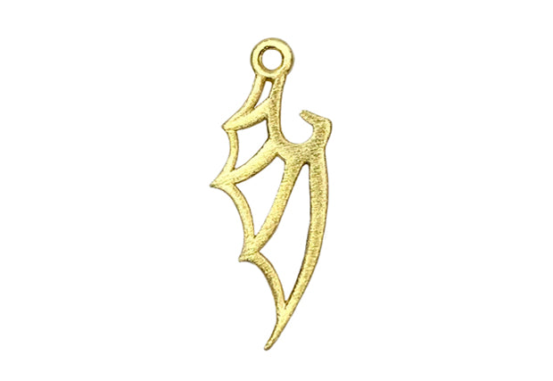 Dragon's Wing Charm (2 Metal Options Available) - 1 pc.