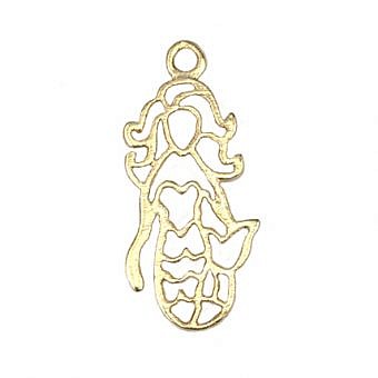 Pretty Mermaid Charm (2 Colors Available) - 1 pc.