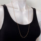 30" Satellite Kerb Necklace Chain (Rose Gold Filled)