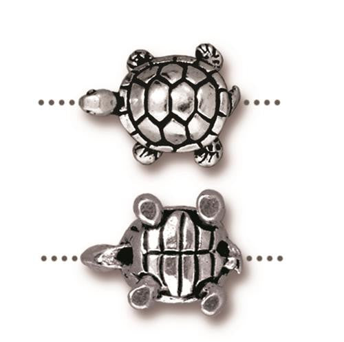 lucky turtle bead (3 Colors Available) - 1 pc.