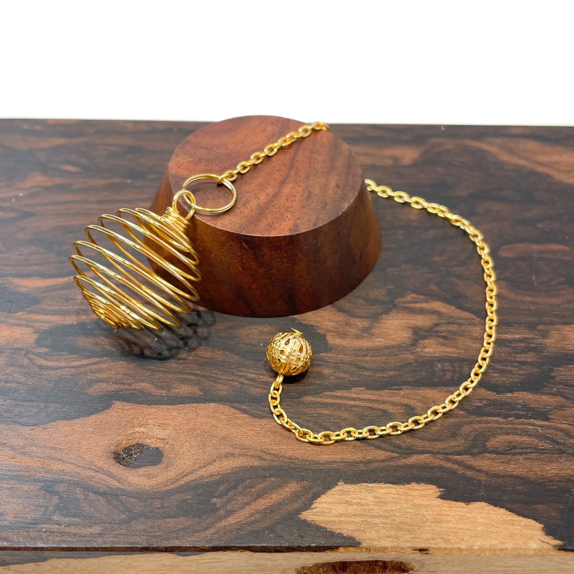 Pendulum Cage (Gold Plated) - 1 pc.