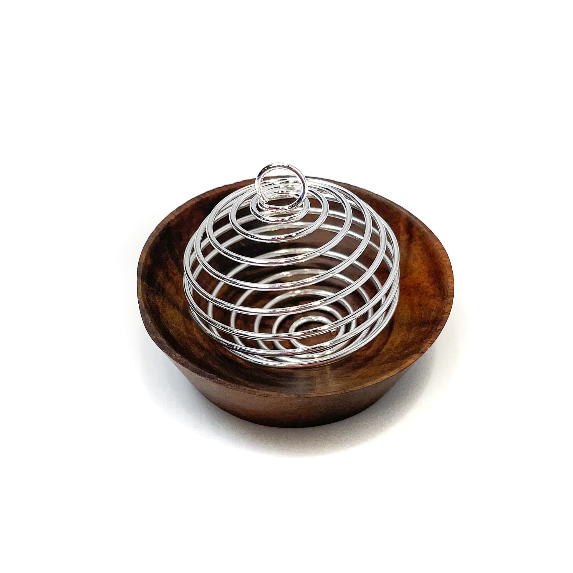 Extra Large Gemstone Cage (Silver Plated) - 1 pc.