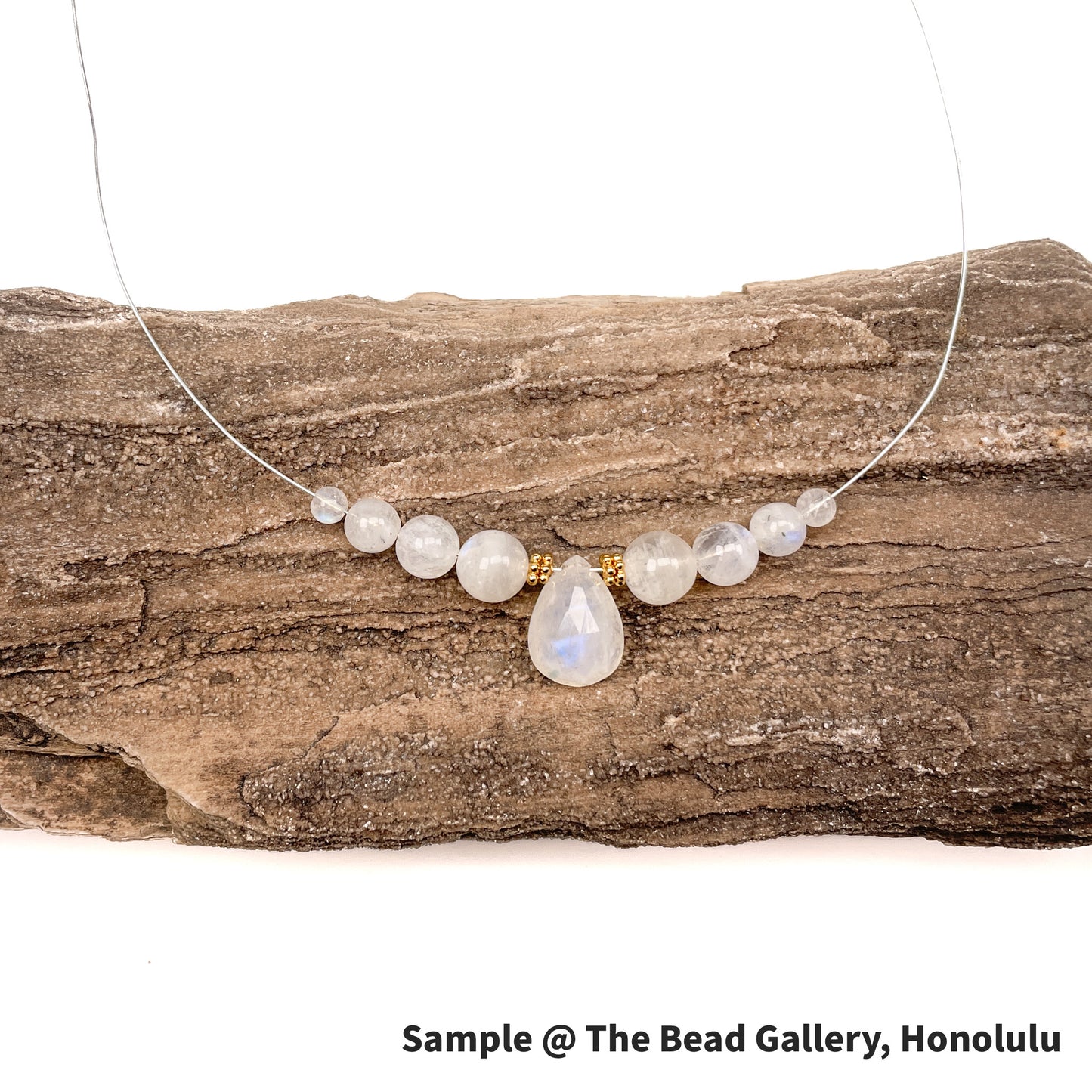 Rainbow Moonstone Round Bead Mix - 8 pcs.-The Bead Gallery Honolulu