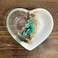 Gemstone Resin Heart Bowl (10 Varieties) - 1 pc.-The Bead Gallery Honolulu