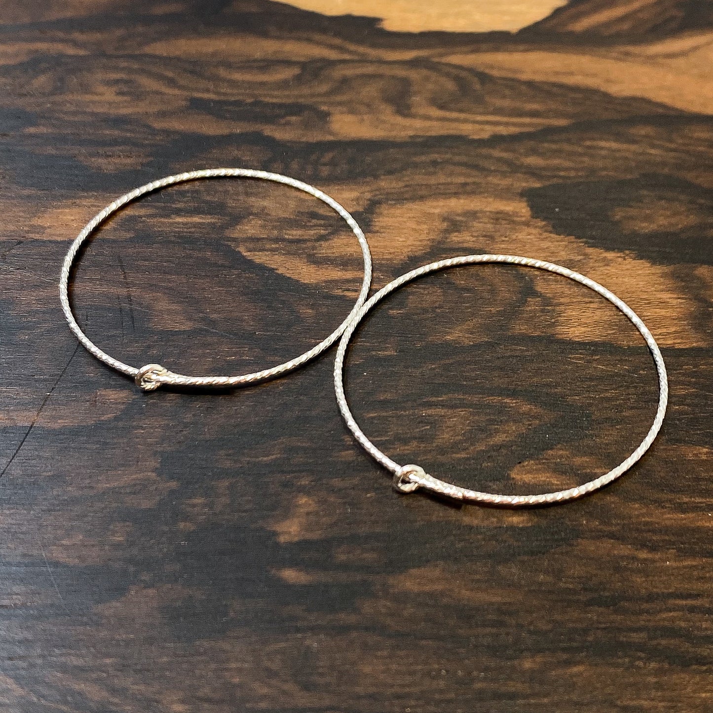 28mm Sparkle Hoop Earring (3 Metal Options Available) - 1 pair