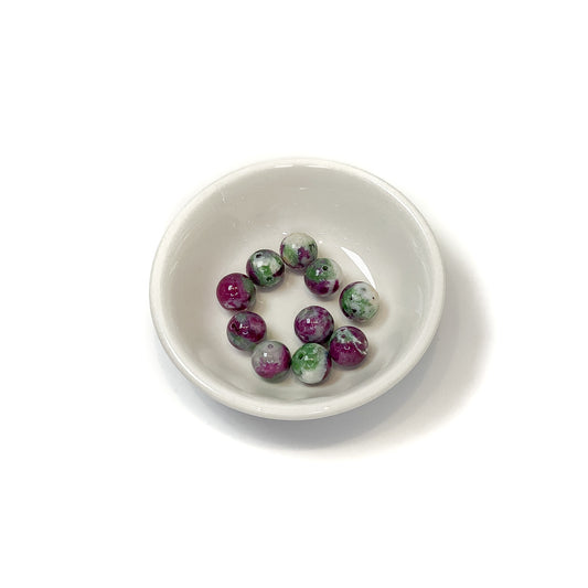 Ruby in Zoisite 10.5mm Round Bead - 1 pc.