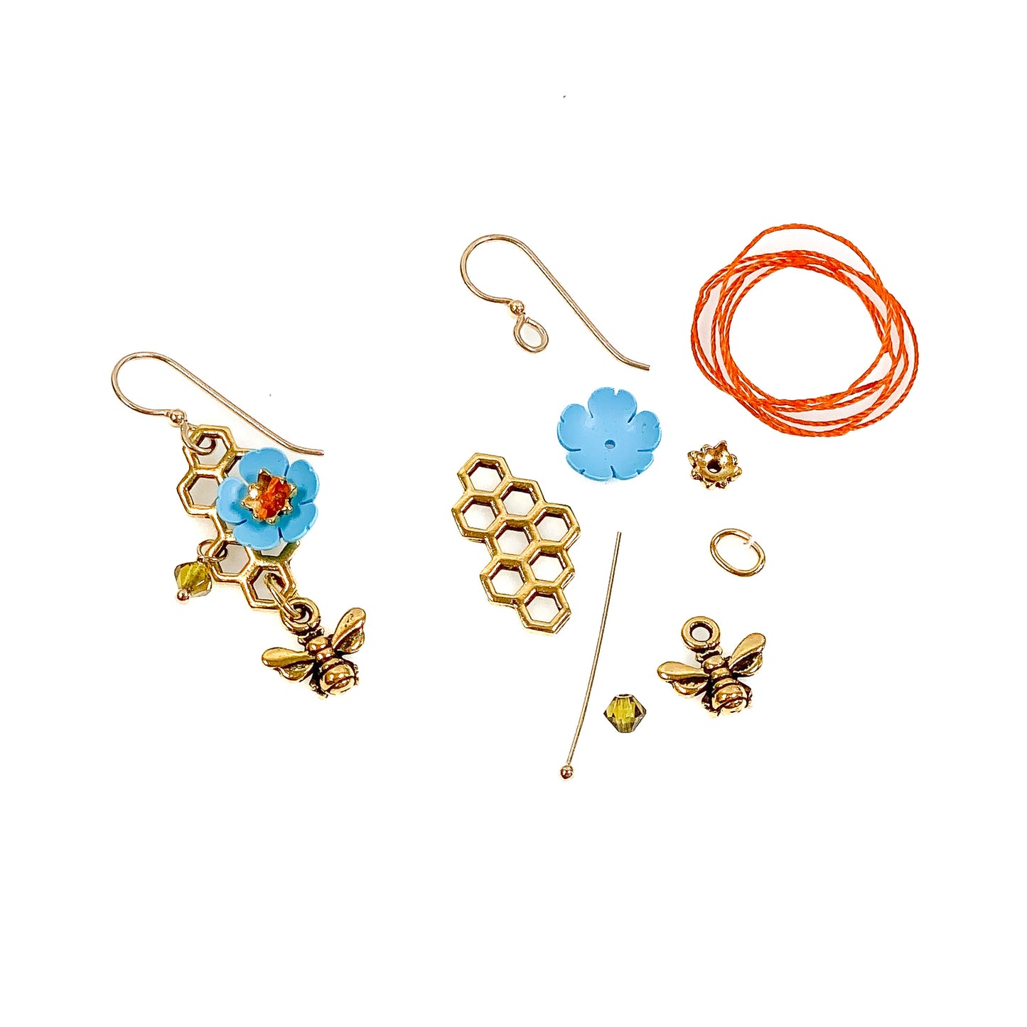 Honeybee Earring Kit - 3 Colors Available