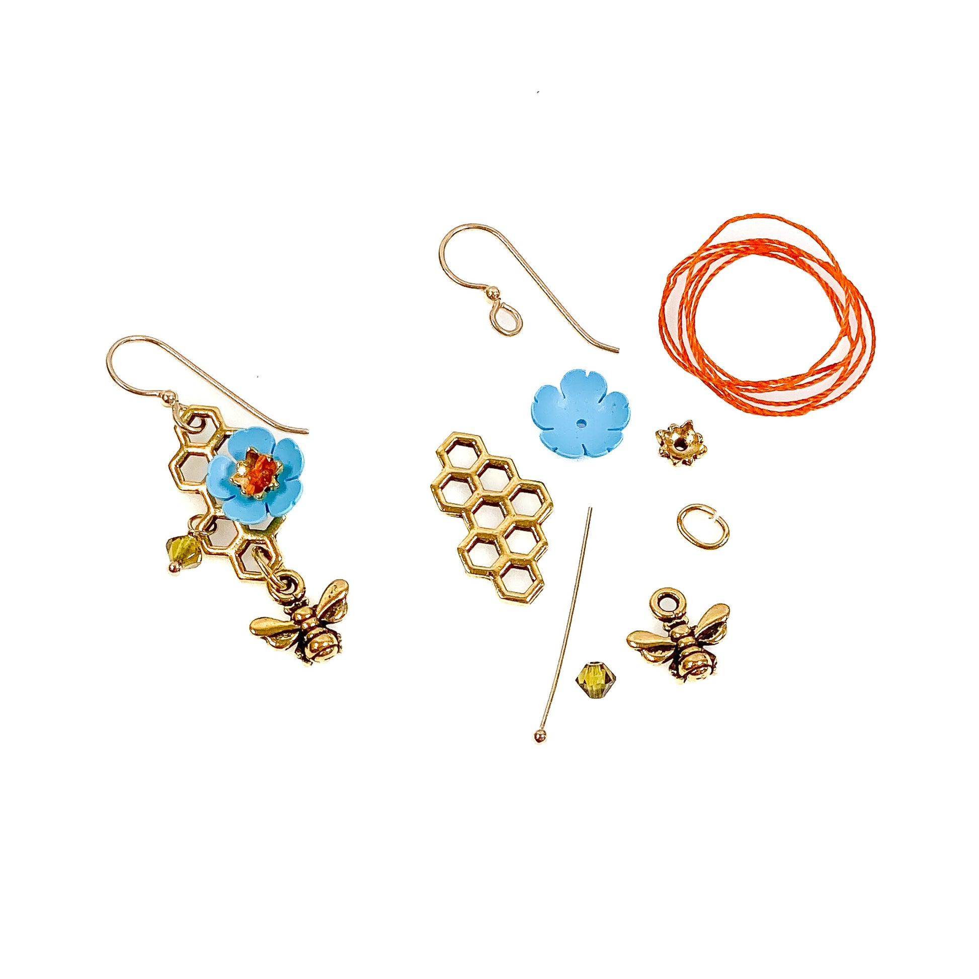 Honeybee Earring Kit - 3 Colors Available