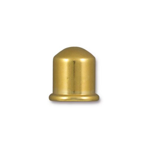 8mm Cupola Bead Cap (3 Colors Available) - 1 pc.