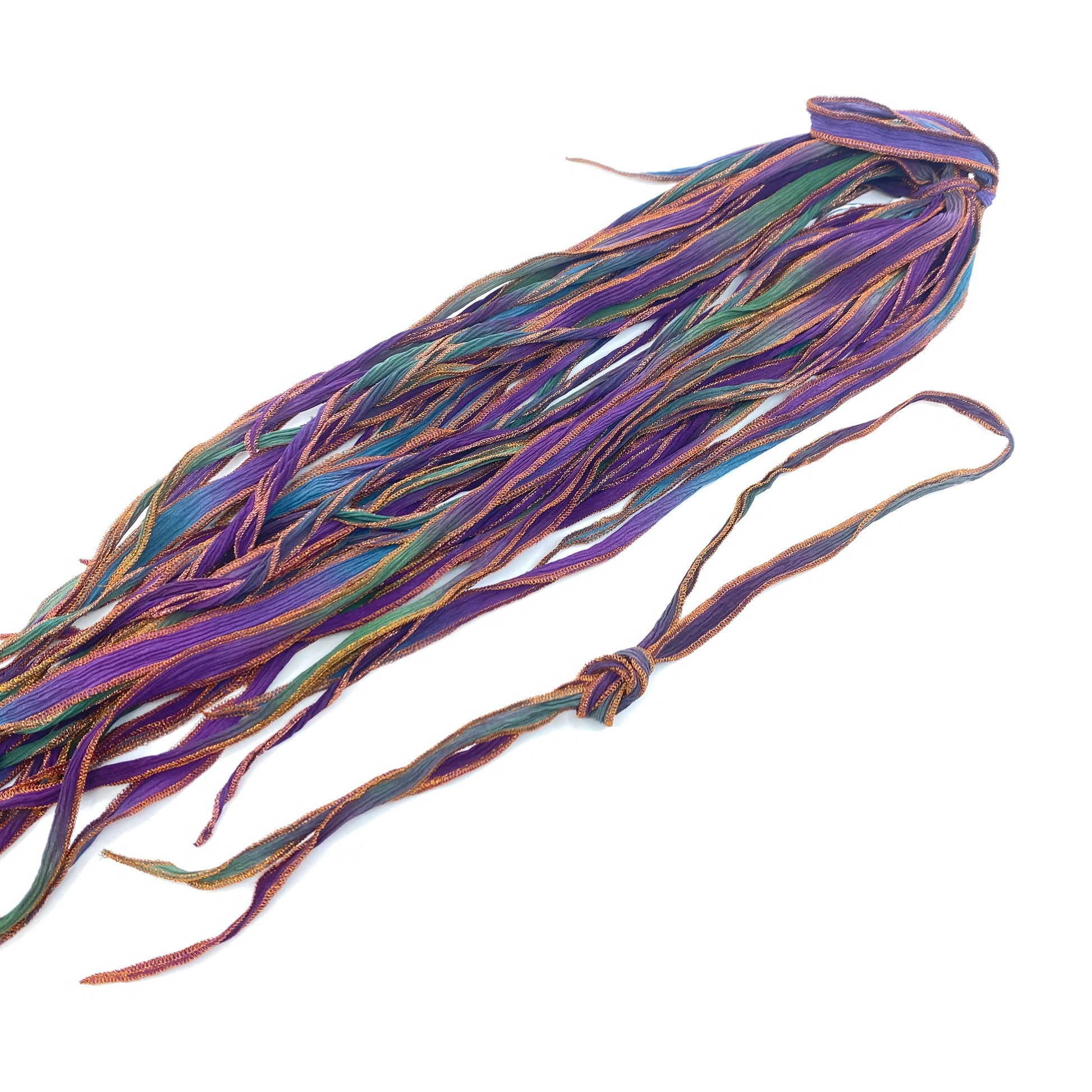 Mermaid Silk Ribbon - Hand-Dyed!