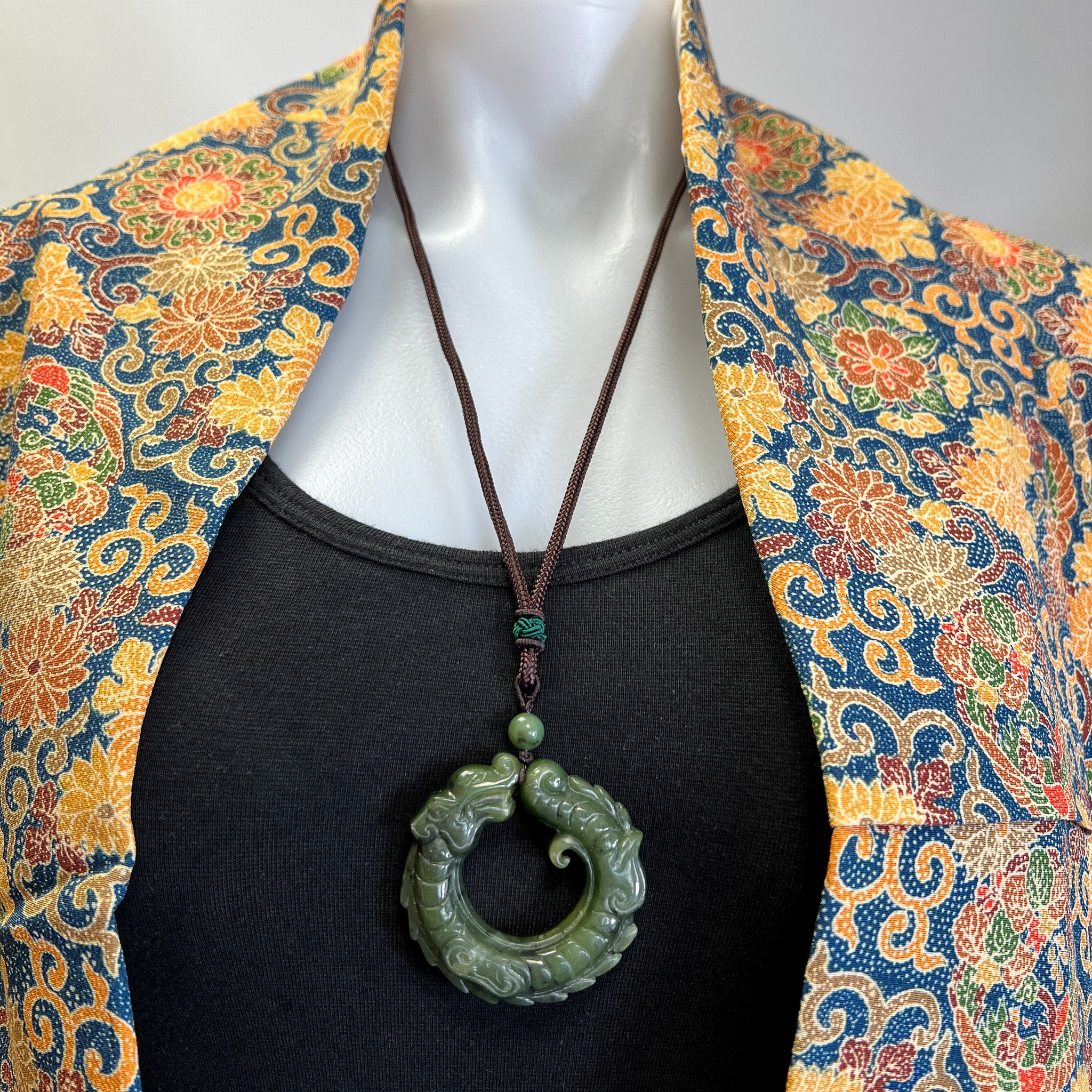 Chinese Dragon Jade Necklace – Iconic Zen
