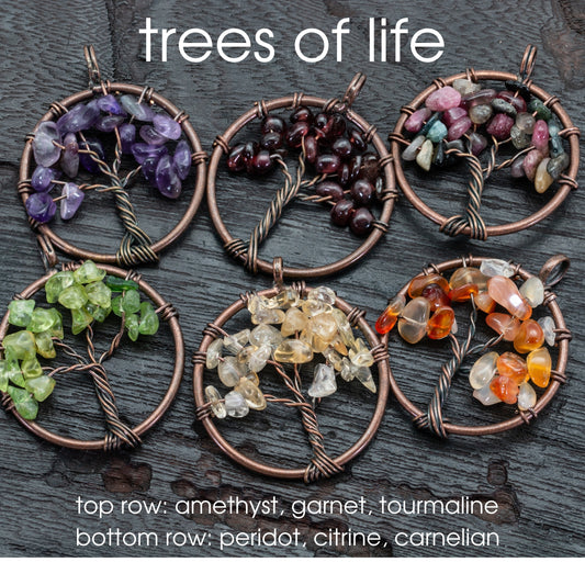 Tree of Life Pendant - Copper