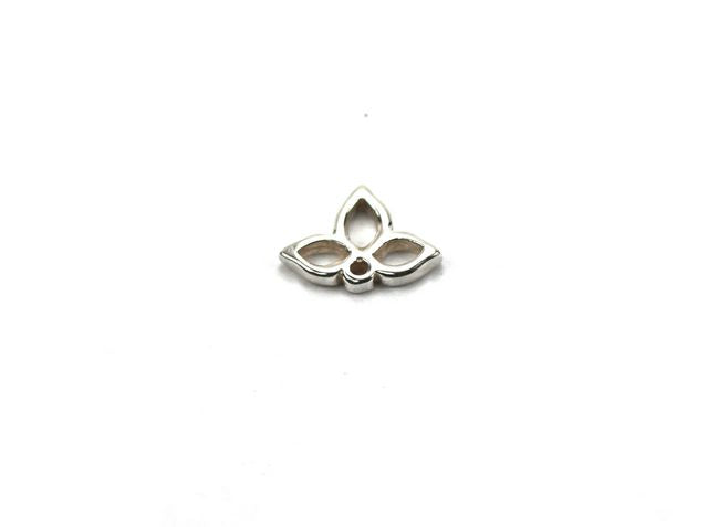 Holly Leaf Link (Sterling Silver) - 1 pc.