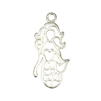 Pretty Mermaid Charm (2 Colors Available) - 1 pc.