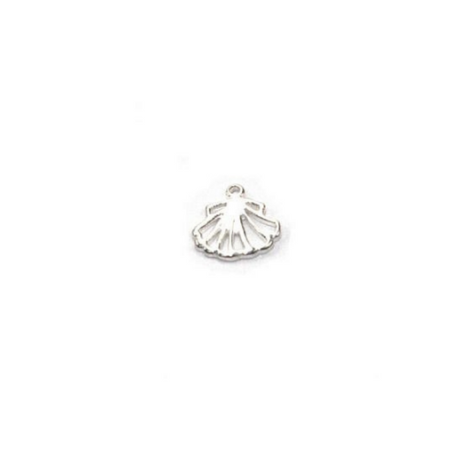 Scallop Charm (Sterling Silver) - 1 pc.