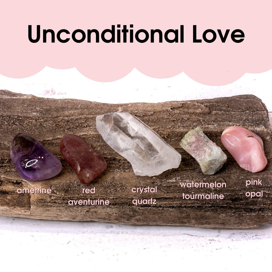 Tumbled Gem Set: Unconditional Love