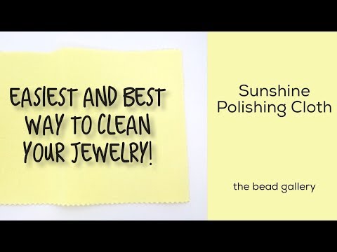 Jewelry Cleaning Cloth, Jewelry Cloth, Jewelry Cleaner, Sunshine