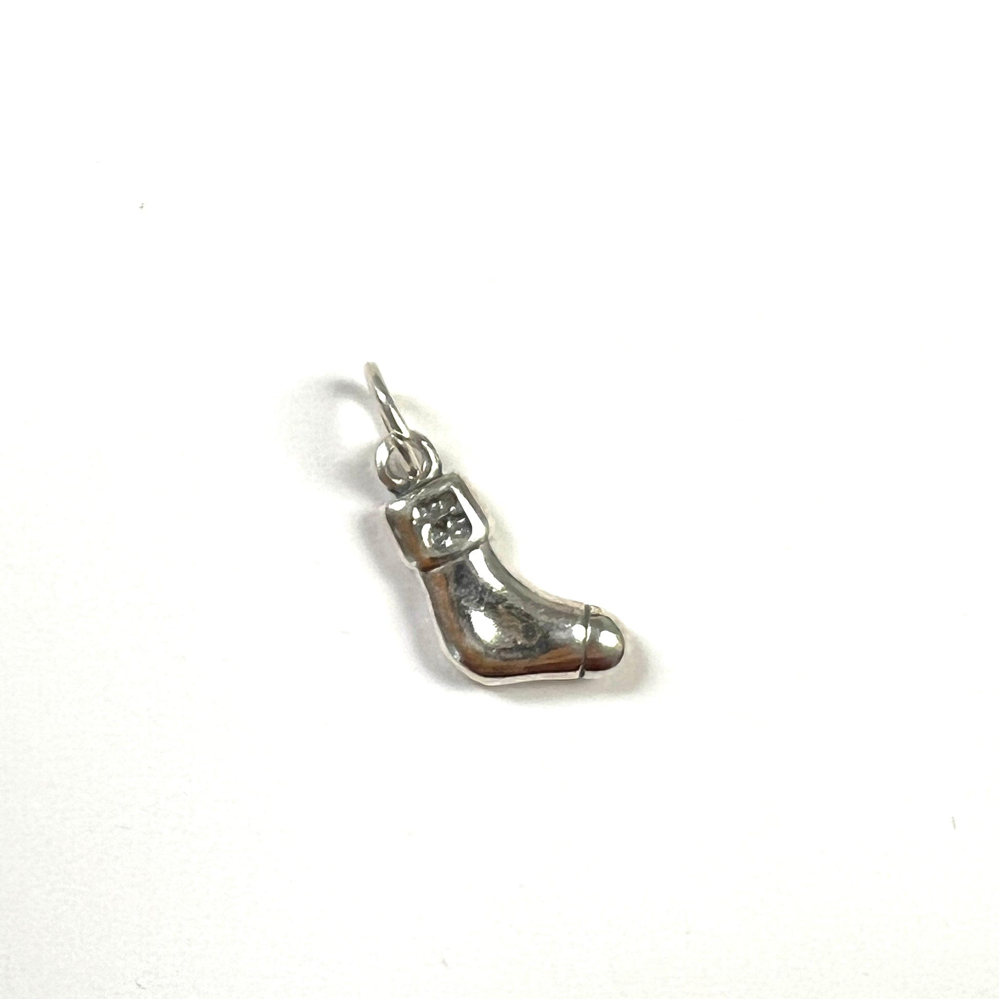 Stocking Sterling Silver Charm - 1 pc.