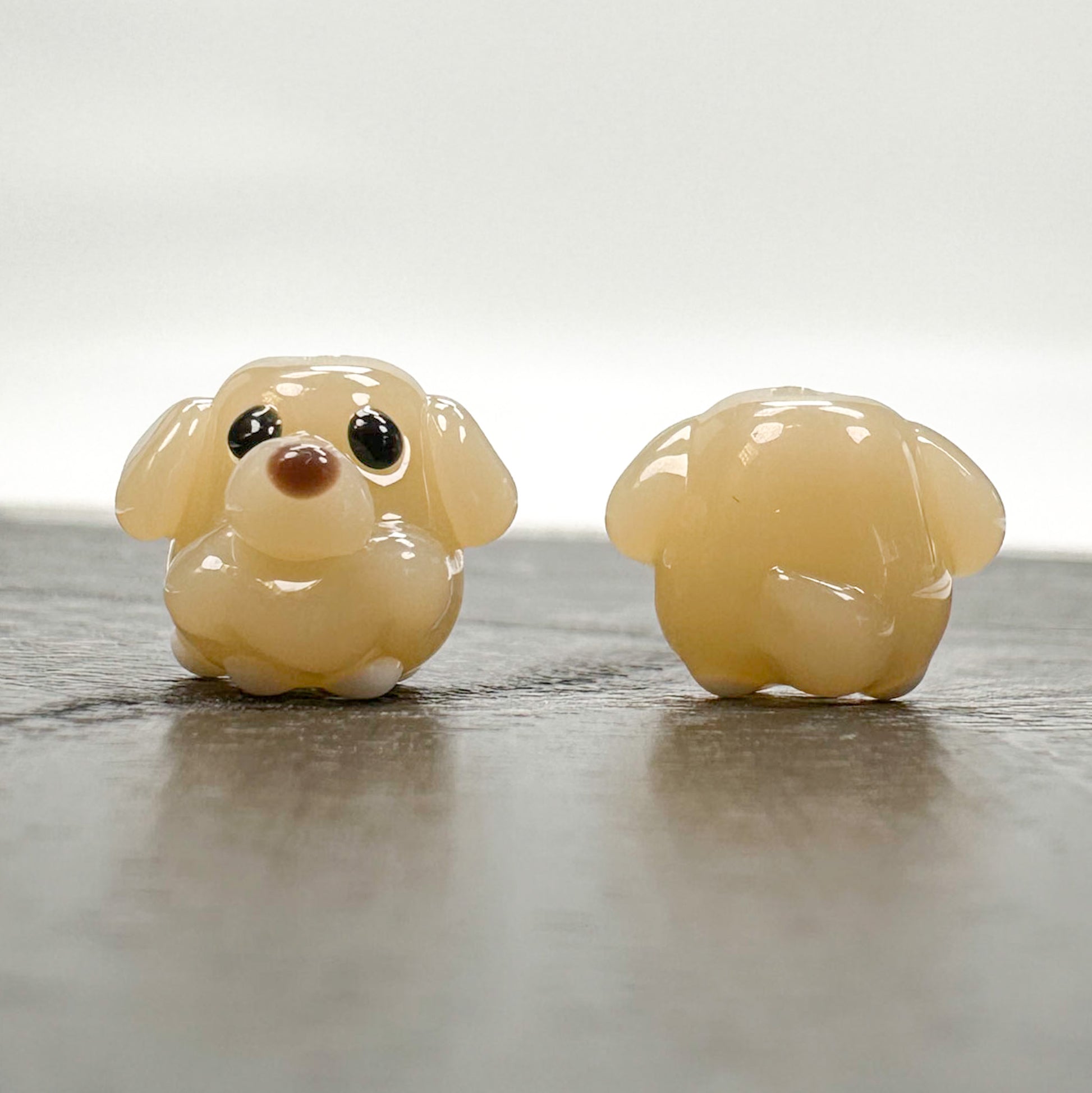 Chibi Beads - Golden Retriever-The Bead Gallery Honolulu