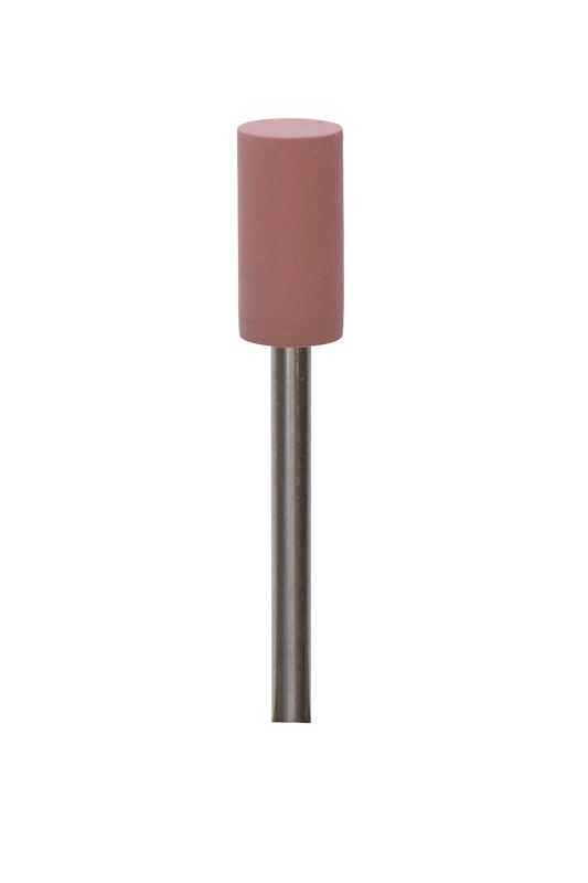 Barrel-Tip Silicone Polishing Bit (Pink/Extra Fine) - 3 pcs.